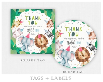 Birthday Tags + Labels
