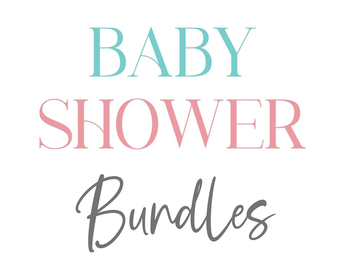 -- BABY SHOWER BUNDLE
