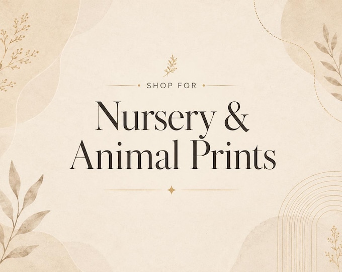 Nursery & Animal Prints