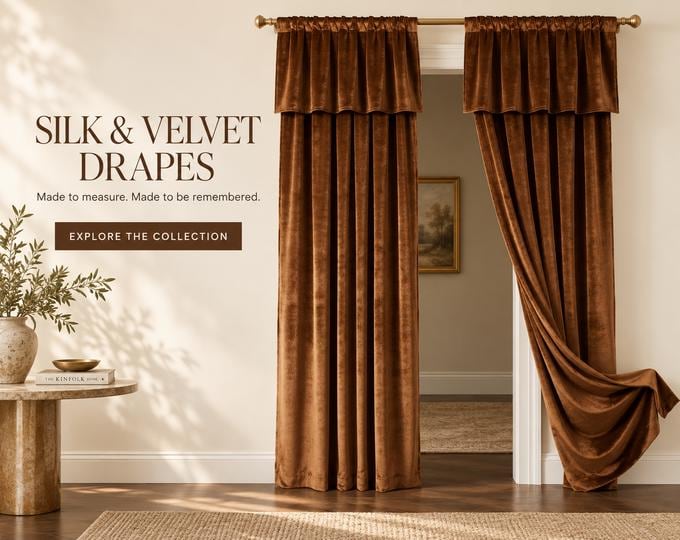 Silk & Velvet Drapes