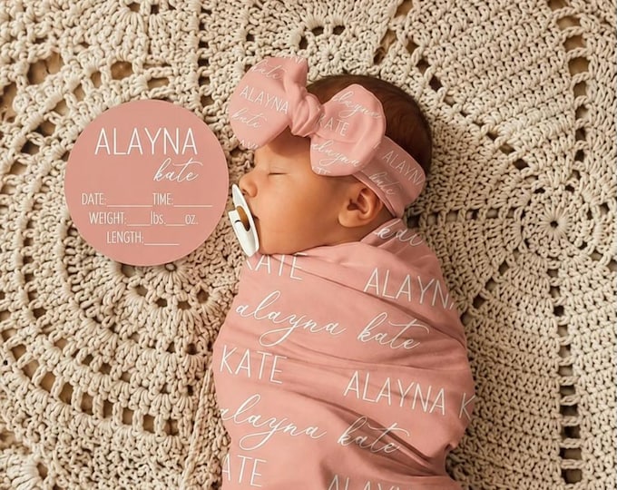 Girl Swaddles + Gowns