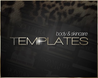Body/Skincare Templates