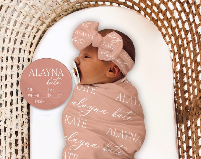 Girl Swaddles + Gowns