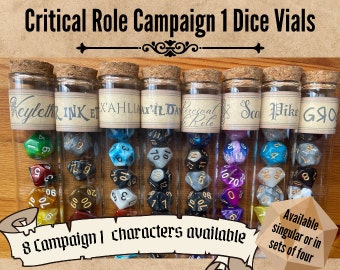 CR Dice Vials
