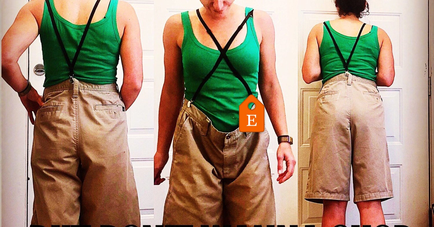 Womens Suspenders Hidden Suspenders Yback Butt Lifting Etsy