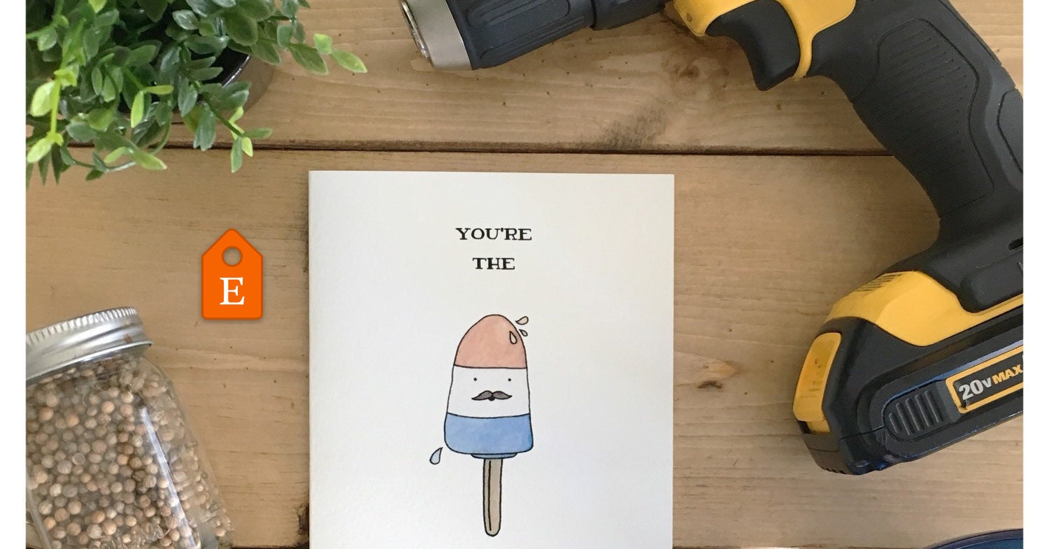 Coolest Pop // card for dad fathers day card funny fathers