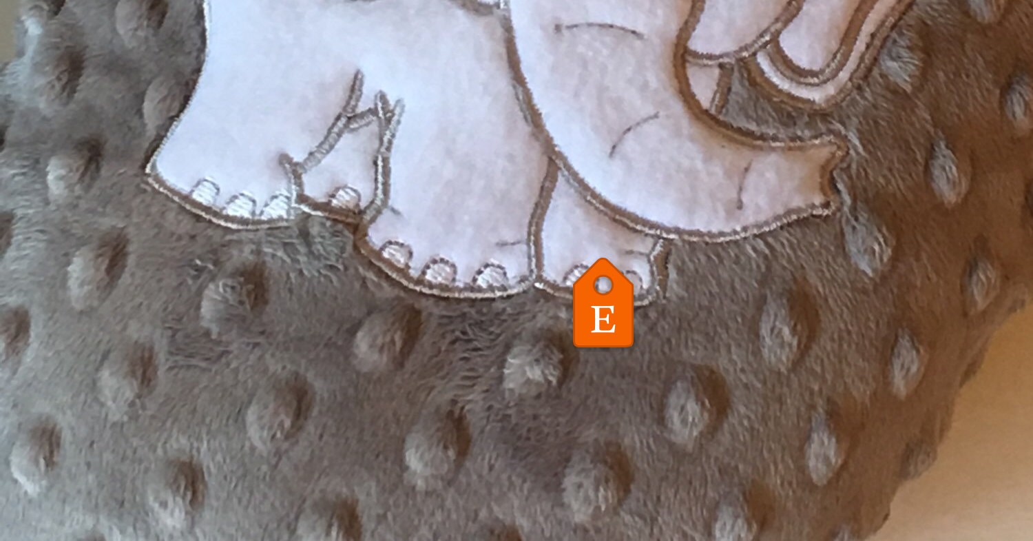 Boppy Cover Elephant Boppy Cover Bobby Pillow Cover Vintage Etsy