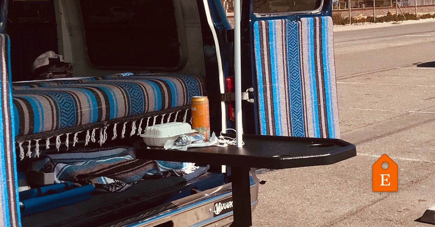 The EZ Hitch Tailgate Table is a trailer hitch supported table Etsy