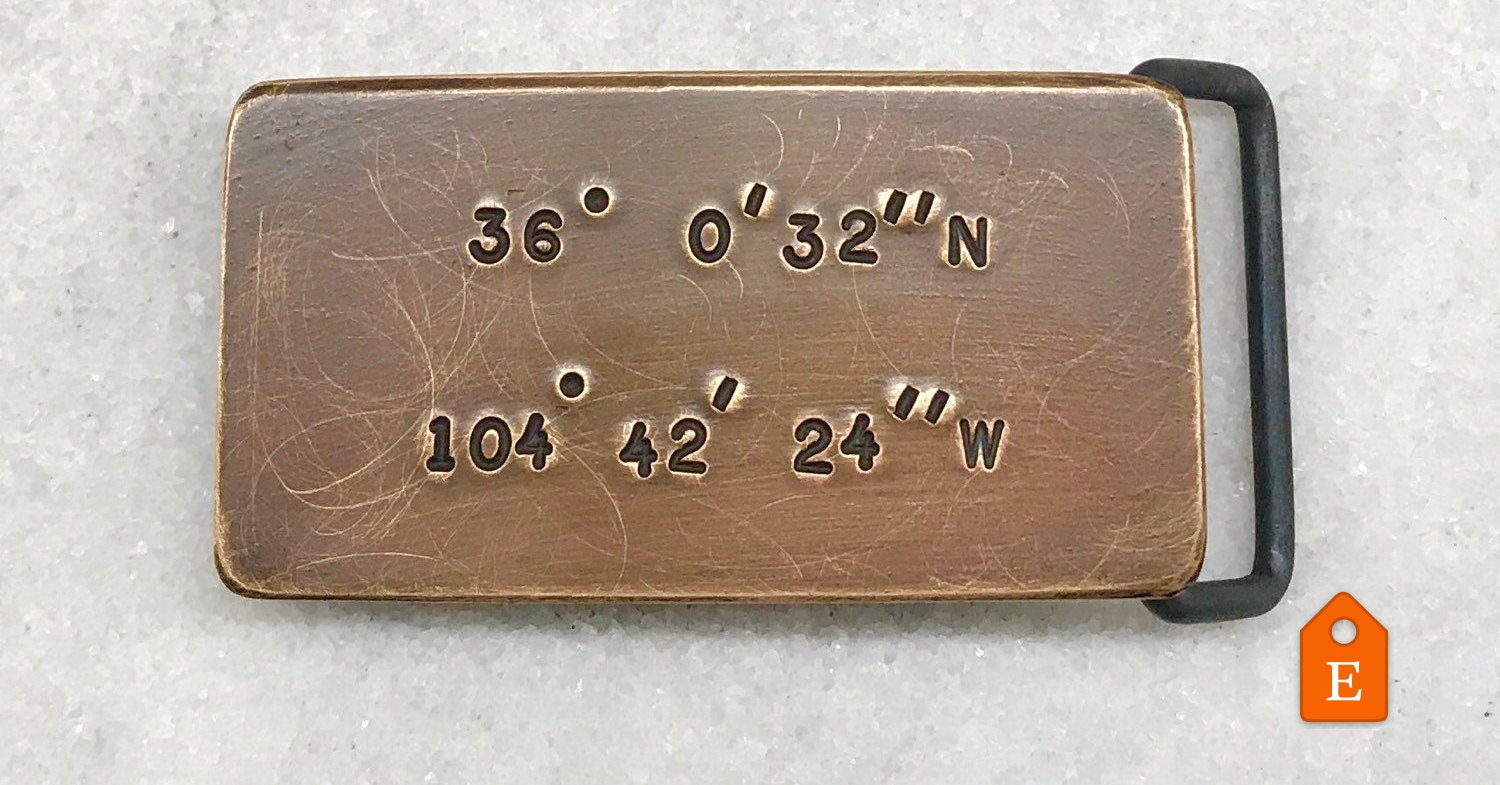 Bronze anniversary gift for him personalized bronze belt Etsy