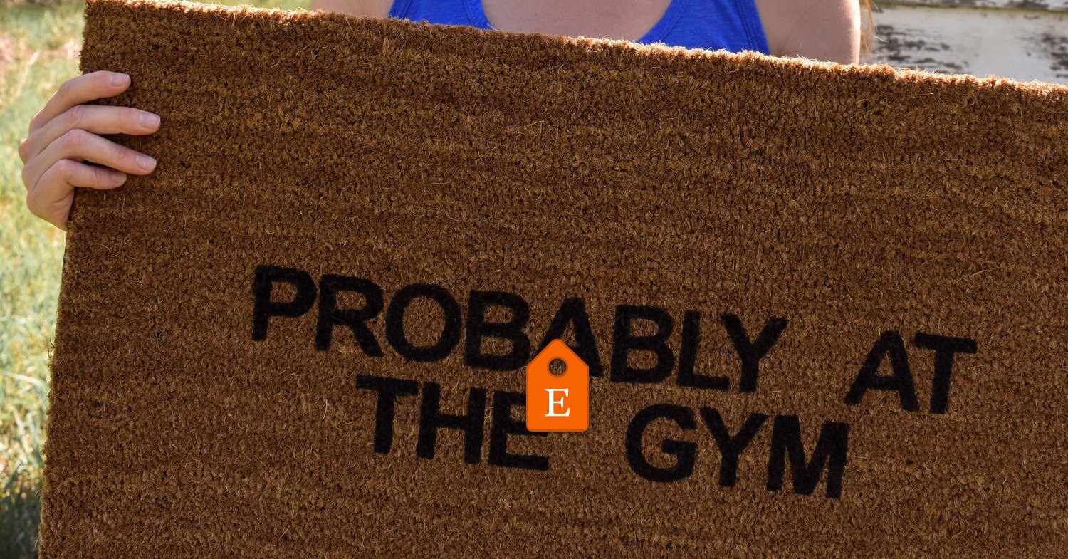 Gym Doormat Fitness Doormat Funny Doormat Mat Etsy