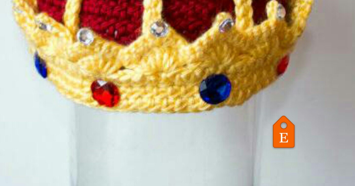 Baby Crown Hat Baby Shower Gift Newborn Photo Prop Etsy