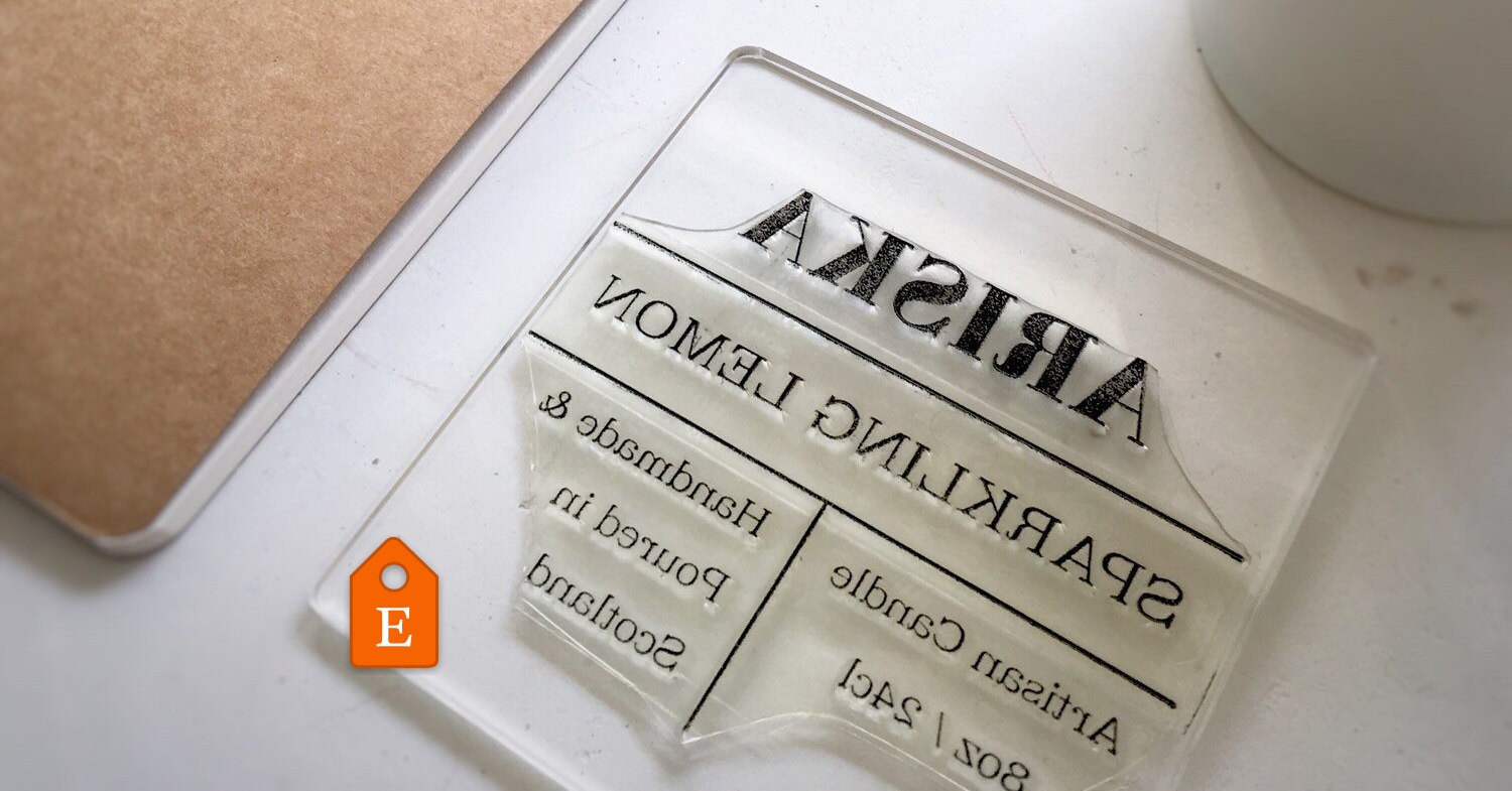 Rubber Stamps Custom Stamps Made to Order Stamp Custom Etsy