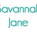Savannah Jane