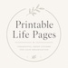 PrintableLifePages