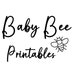 Baby Bee Printables
