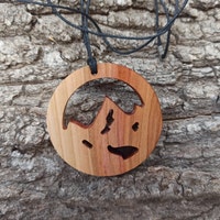 WoodNecklacePendant