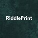 RiddlePrint Shop