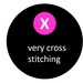 Very Cross Stitching
