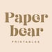 PaperBearPrintable