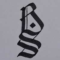 CharcoalCalligraphy