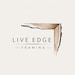 Live edge frames