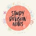 StudyRevisionNotes