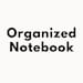 OrganizedNotebook