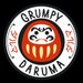 Grumpy Daruma