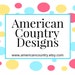 American Country Designs