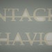 VintageBehaviour