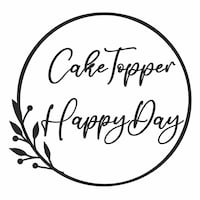 CakeTopperHappyDay
