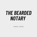 The Bearded Notary