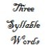 ThreeSyllableWords