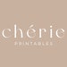 CheriePrintables