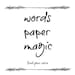 Words Paper