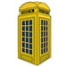 Yellow Phonebox Art