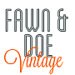 Fawn and Doe Vintage