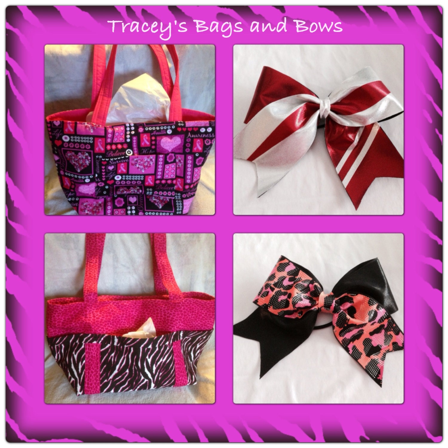 Traceysbagsandbows Etsy