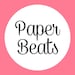 PAPER BEATS Paper Goods  Branding  Printables