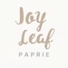 Joyleafpaperie