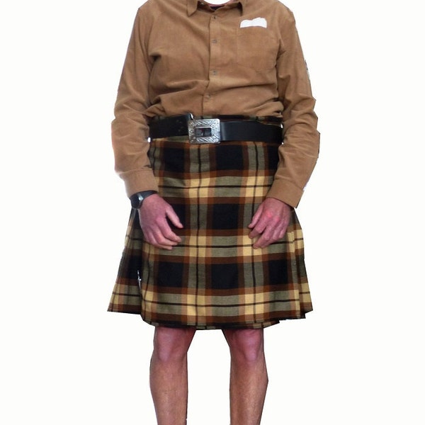 Men's 6 Yard Scottish Traditional Kilts Tartan Highland Kilt