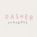 Dasher Crochets
