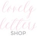 lovelylettersshop