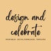 DesignandCelebrate