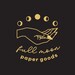 Full Moon Paper Goods