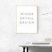 MinorDetailDesign