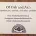 Of Oak and Ash