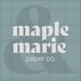 MapleandMariePaperCo