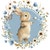 Blue Bunny Paper