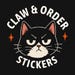 ClawAndOrderStickers